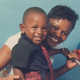 Kendrick Lamar with his mother, Paula Oliver